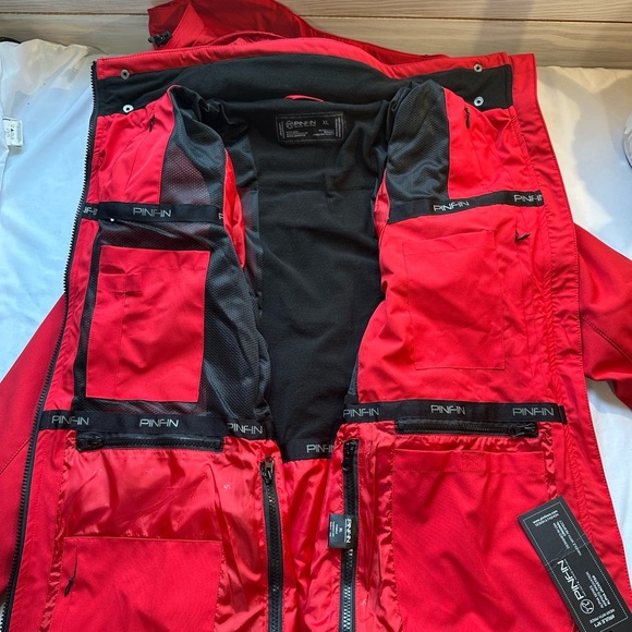 Red Women's Performance Jacket - Picture 5 of 9